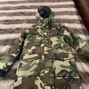 Canada Goose Camouflage Military Jacket